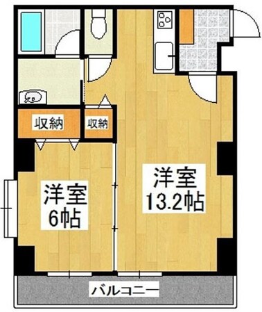 駅前本社ビルの物件間取画像